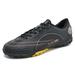 Mens Soccer Cleats Black Teenager Turf Trainning Football Shoes US 4.5