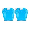 2pcs Collapsible Drinking Water Container Water Storage Bag Portable Emergency Water Carrier Portable Drinking Water Bag Large C