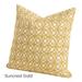 SIScovers Suncrest Indoor/Outdoor Baltic or Gold Accent Pillow Yellow Medium 16 x 16