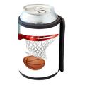 KuzmarK Insulated Drink Can Cooler Hugger - Basketball Hoop Basketball