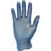 Safety Zone Powdered Blue Vinyl Gloves