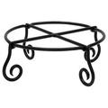 Mintueman-Achla 10 in. Piazza Plant Stand Black