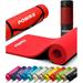 Exercise Yoga Mat Extra Thick Large With Carrying Strip And Bag Nonslip Skin