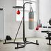 Erommy Boxing Bag Stand Premium Material with Speed Bag for Speed Training Up to 220 lbs
