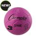 Champion Sports Extreme Soft Touch Butyl Bladder Soccer Ball Size 3 Pink