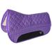 Western Horse SADDLE PAD 27X32 DOUBLE BACK FLEECE LINED PURPLE 39103