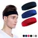 3PCS Sports Headband Training Sports Tennis Basketball Running Cotton Sports Terry Cloth Men Women