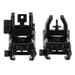 Professional Flip up Sights: 2PCS Backup Sight Front & Rear Sight with Wrench