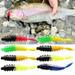 Dream Lifestyle 8Pcs/Set 5.5cm/1.3g Fishing Lure Simulated Bright Color Flexible Vivid Reusable Fish Attraction Universal Soft PVC Trout Fishing Artificial Worm Swimbait Fishing Gear