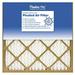 Flanders 81555.012030 20 x 30 in. Basic Pleated Air Filter Kraft Frame With Wirebacked Media - Pack Of 12