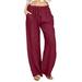 gvdentm Football Pants Women s Super Stretch Millennium Pull-on Ankle Pant Casual
