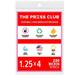 The Press Club 220 Micron Premium Nylon Tea Filter Press Screen Bags 1.25 x 4 Inch 10 Pack