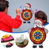 Holiday fashion VANLOFE Kid Toys Children s Target Throwing Dart Board Sticky Ball Self-adhesive Disk Set Indoor And Outdoor Educational Toys Darts Christmas Gifts