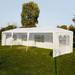 10 x 30 ft. Outdoor Canopy Tent Heavy Duty Gazebo White