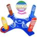 Avery Pool Ring Toss Game Floating Swimming Pool Ring Pool Ring Toss Pool Game with 4 Rings for Multiplayer Inflatable Ring Toss Game for Kids Adults and Family