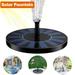 BeesClover Mini Solar Floating Water Fountain for Garden Pool Pond Decoration