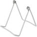 Bard s Vinyl Covered White Wire Easel Stand 4.5 H x 4 W x 4.75 D