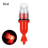 Portable Night Fishing Deep Drop Underwater Submersible Attracts Fish Fish Lure Light LED Underwater Fishing Light Fish Finder Lamp RED