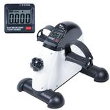 Under Desk Exercise Bike Pedal Exerciser Himaly Indoor Mini Trainer Bike White