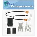 330031 Top Burner Receptacle Kit Replacement for Whirlpool RF365PXYQ2 Range/Cooktop/Oven - Compatible with 330031 Range Burner Receptacle Kit - UpStart Components Brand