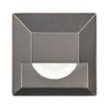 Wac Lighting 2061 3 Square Led Step And Wall Light - Bronzed Stainless Steel / 3000K