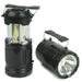 4 LED Lantern with Flashlight Combo Collapsible Lamp Great Light For Camping Fishing Night Running Car Shop Attic Garage