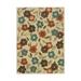 Avalon Home Malibu Floral Garden Indoor/Outdoor Area Rug