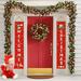 Dido Couplet Oxford Door Hanging Curtain Decor Outdoor Couplet Banner Christmas Decoration Supplies