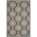 SAFAVIEH Outdoor CY6716-236 Courtyard Collection Grey Rug