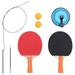 Table Tennis Pong Set Training Device Racket Trainer Practice Kit Toys Kids Paddle Sets Equipment