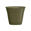 True Temper RN0812OG Southern Patio 8 Inch Rolled Rim Planter And Saucer (Case of 12)