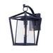 16 in. Artisan One-Light Outdoor Wall Sconce Black