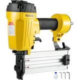 VEVOR Pneumatic Concrete Nailer 14 Gauge 1 to 2-1/2 inch Heavy Duty T Nail Gun W/ Ergonomic Handle Framing Nailer Used in Woodworking and Upholstery Carpentry