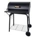 Uten Charcoal Grill Outdoor BBQ Smoker Picnic Camping Patio Backyard Cooking Black