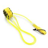 Durable Outdoor Water Sports Ankle Strap Surfboard Leash Foot Rope Surfing Accessories Paddle Board Leash Swivel Surfing Leg Rope YELLOW