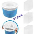 30-Pack of Pool Skimmer Socks Works Perfect with The Pool Skimmer for Inground and Above Ground Pool/Pool Skimmer Basket