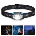 XGeek LED 5000 Lumens Headlamp Rechargeable Headlamp Waterproof LED Head Lamp Head Light for Camping Fishing Car Repair Outdoor