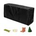 Pluokvzr Extra Large Zipped Waterproof Garden Furniture Cushion Storage Bag Heavy Duty Cloth Large Garden Storage Waterproof Patio Furniture Cushion Storage Bag Lightweight Zipped Carry Case