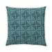 Ahgly Company Outdoor Square Contemporary Throw Pillow 18 inch by 18 inch