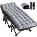 Slsy Folding Camping Cots with 2 Sided Mattress Carry Bag 75 *28 Folding Cot Sleeping Cot Tent Cot Supports up to 880 lbs