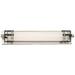 Minka Lavery 241-420-L LED Bath 24 Bath Vanity in Brushed Nickel/Black