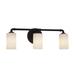 Justice Design Group Cld-8463-10 Bronx 3 Light 23-3/4 Wide Vanity Light - Black