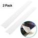 2Pcs Kitchen Stoves Counter Oil-Proof Dust-Proof Silicone Gap Covers Kitchen Gap Cap Sealing Strip
