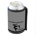 KuzmarK Insulated Drink Can Cooler Hugger - Gymnastics Dad