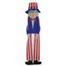 In the Breeze 5064 â€” Uncle Sam 40 Inch Breeze Buddy Windsock - Patriotic Decoration - Outdoor Holiday Decoration