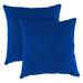Jordan Manufacturing Sunbrella Square Outdoor Toss Pillow - Set of 2