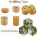 SENRISE Grafting Tape for Fruit Tree Budding Grafting PE Film Size 2cm-8cm Yellow