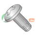 3/8-16 x 1 1/4 Type F Thread Cutting Screws / Phillips / Pan Head / 18-8 Stainless Steel (Quantity: 300 pcs)