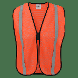 Ironwear 1217 Standard Polyester Safety Vest w/ 1â€� Reflective Tape