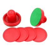 1 Set Table Pushers Pucks Air Hockey Pucks Replacement Round Pucks for Game